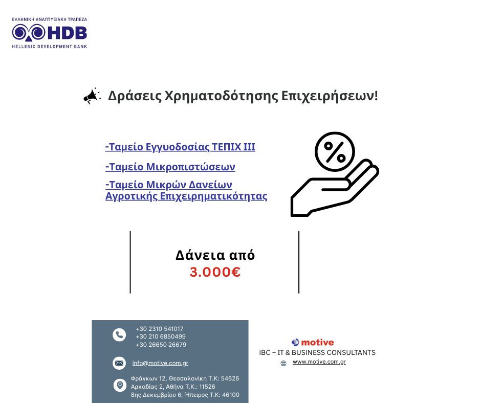 Δανειοδοτήσεις